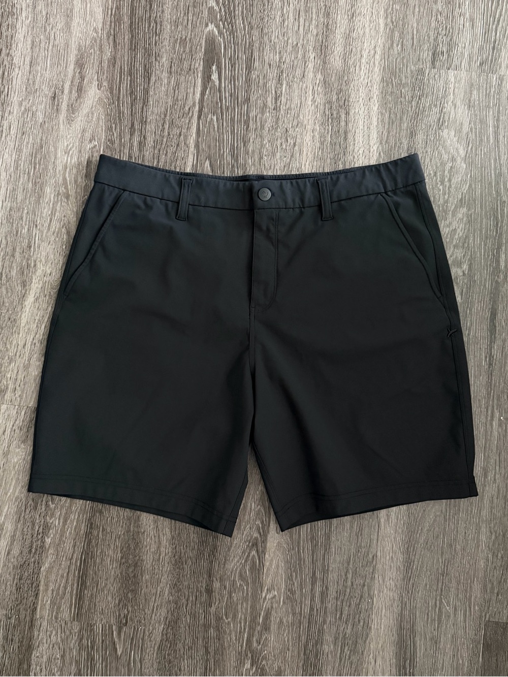 Bad Birdie Men’s Flat Front Performance Golf Shorts - Black
